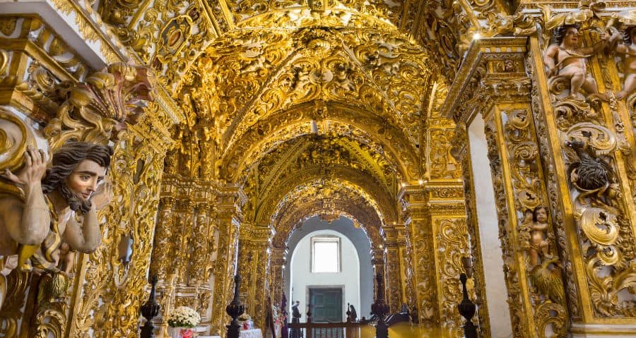 Salvador church - best cities in south america