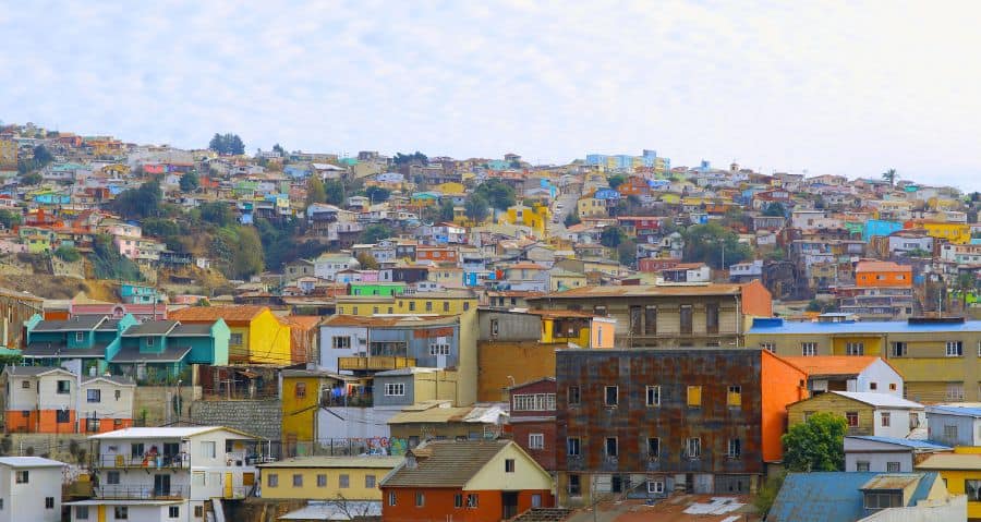 Valparaiso houses - best cities in south america