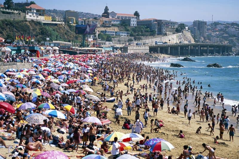 Valparaiso beach