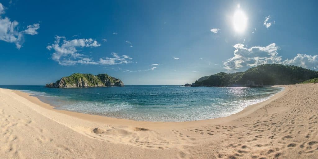 Oaxaca Beaches Cacaluta Bay
