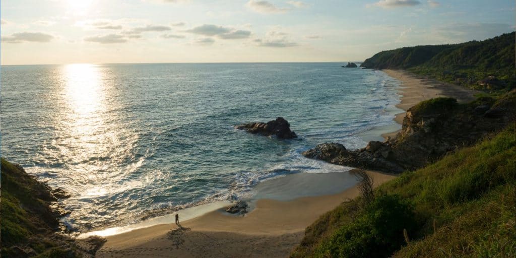 Oaxaca Beaches Mazunte Beach